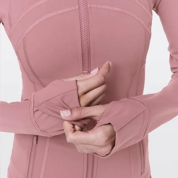 NWOT | LULULEMON DUSTY MAUVE PINK CLAY DEFINE NULU JACKET SIZE 4 - Picture 3 of 10